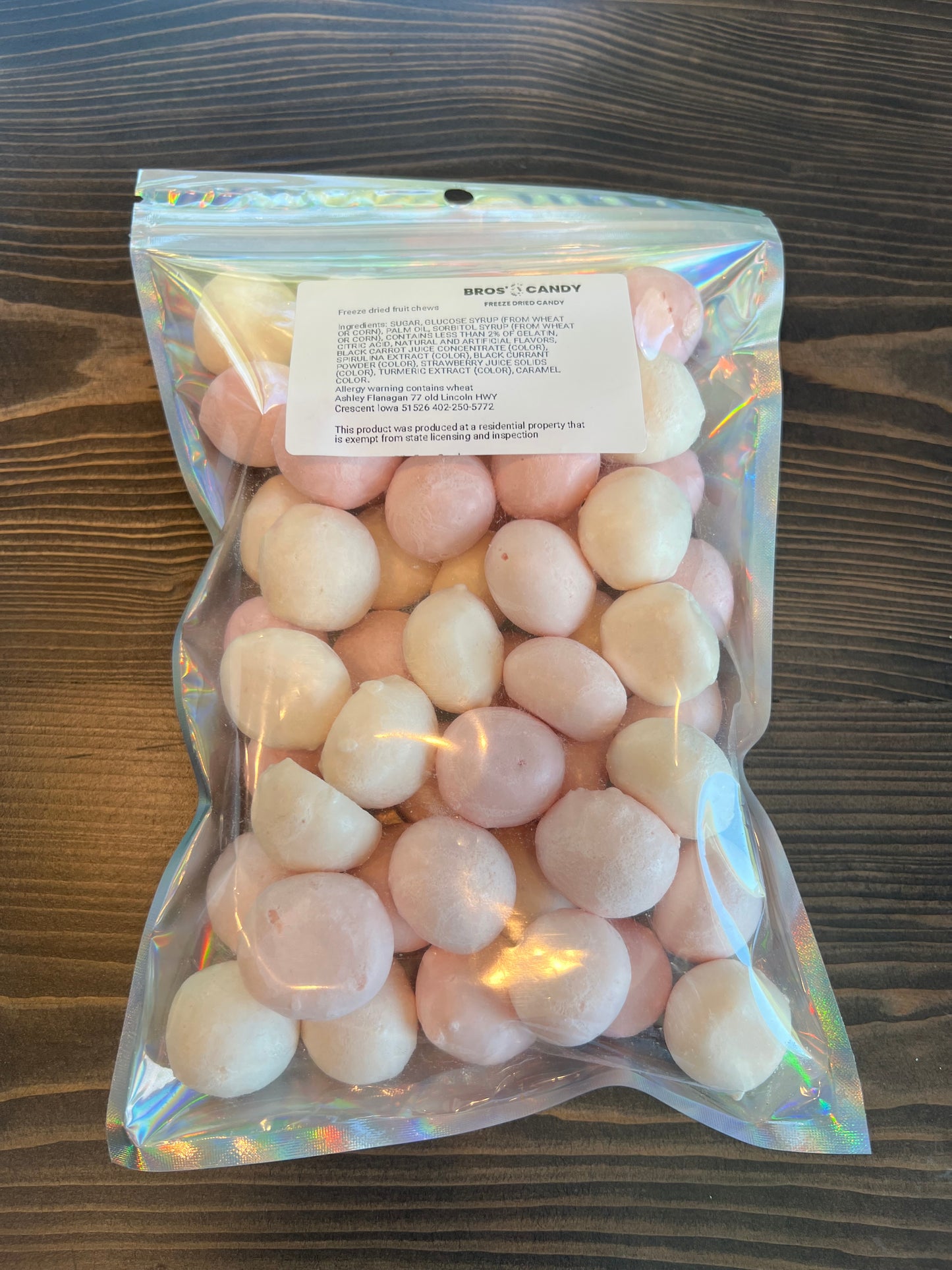 Fruit chews large 6x9 bag