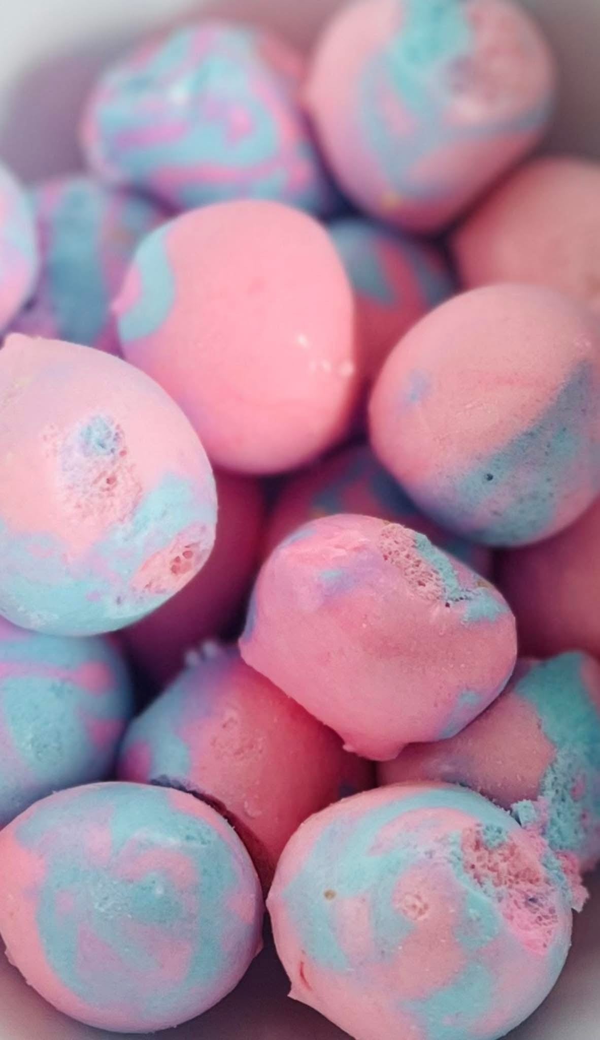 Cotton candy salt water taffy large 6x9" bag